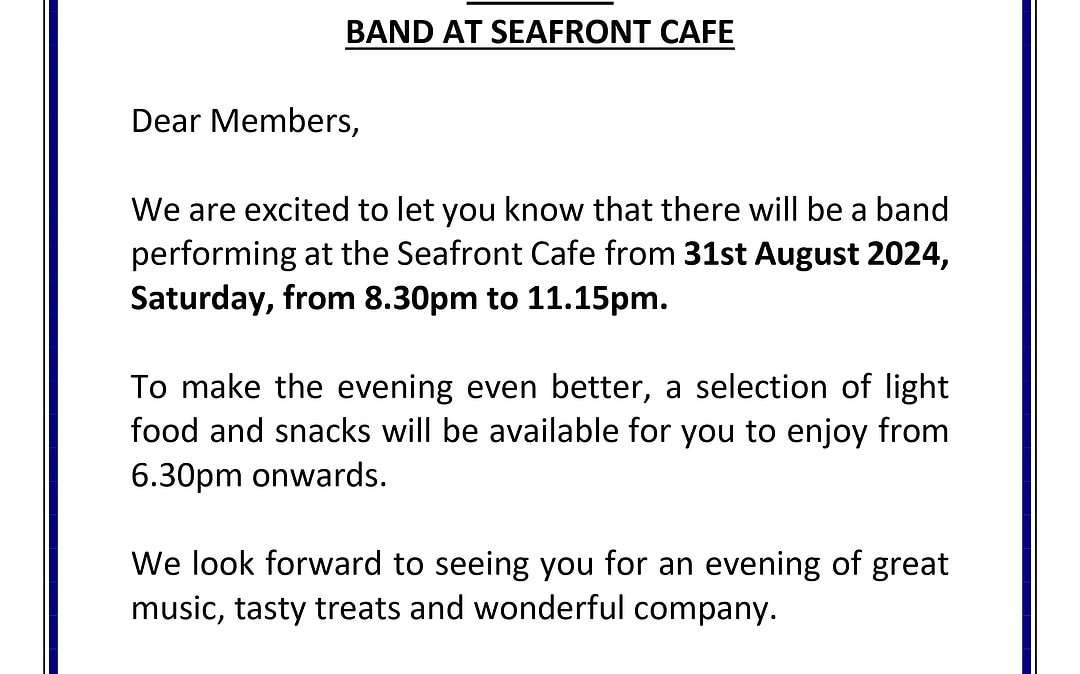 Band at Seafront Café